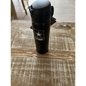 US ARMY Go Army Black Water‎ Bottle BRAND NEW